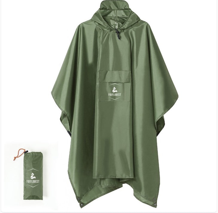 poncho impermeable