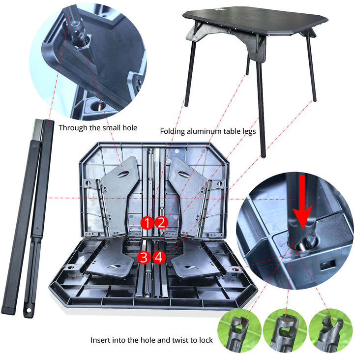 mesa plegable