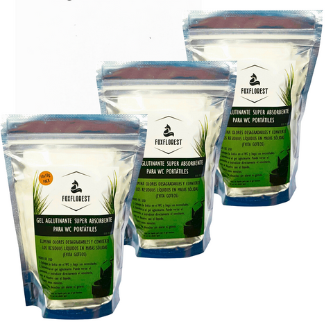 Gel Aglutinante - ·x gel aglutinante solidificador de residuos