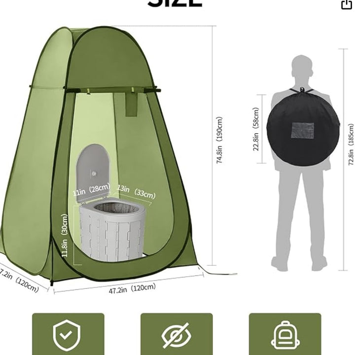 Foxflorest WC Portátil Kit para Adultos y niños.
